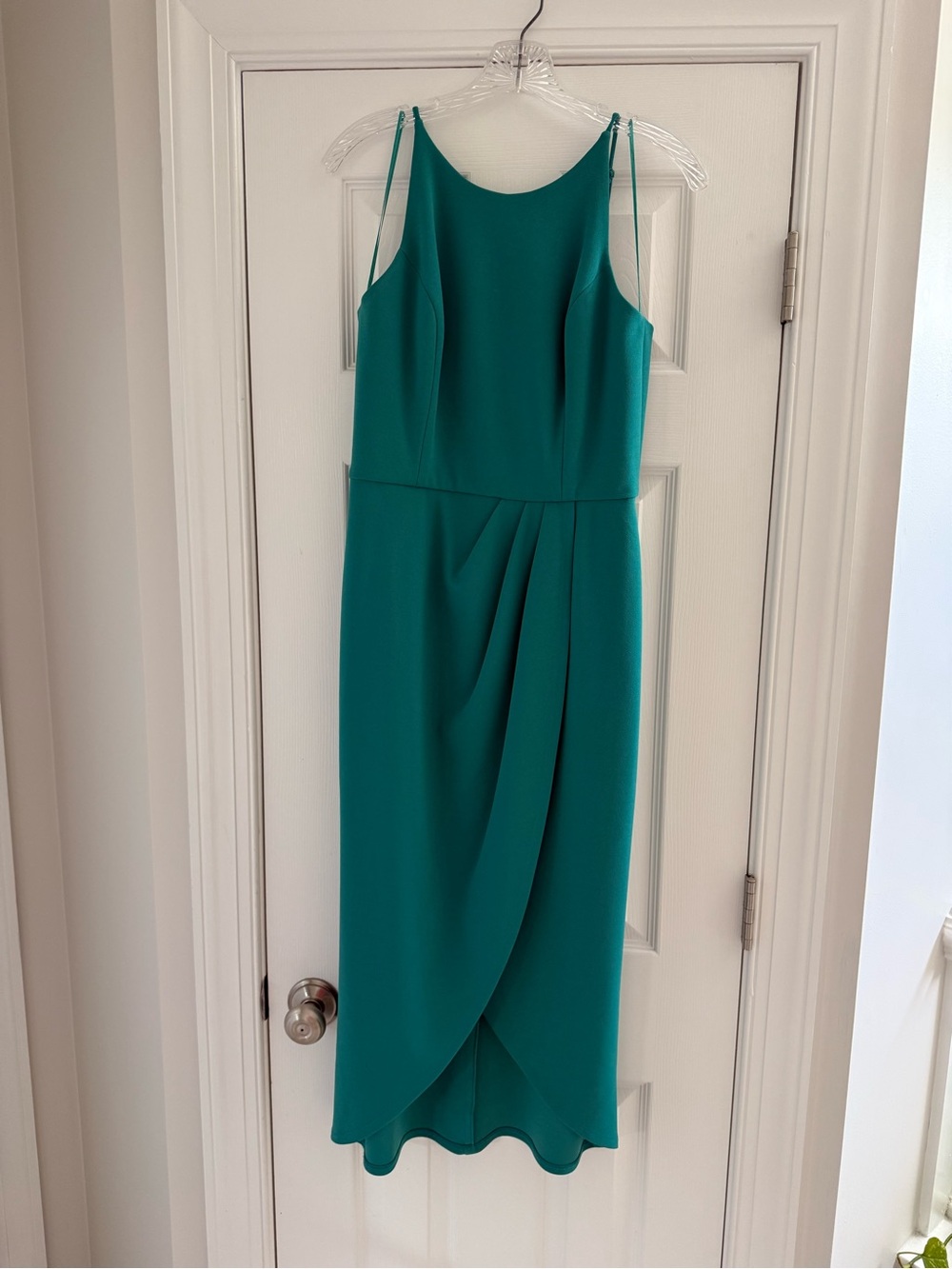 Teal Midi Formal Dress